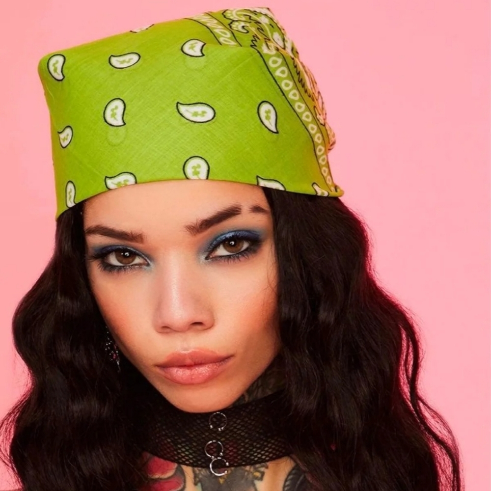 Green Jade Rebel Rodeo Bandana Scarf